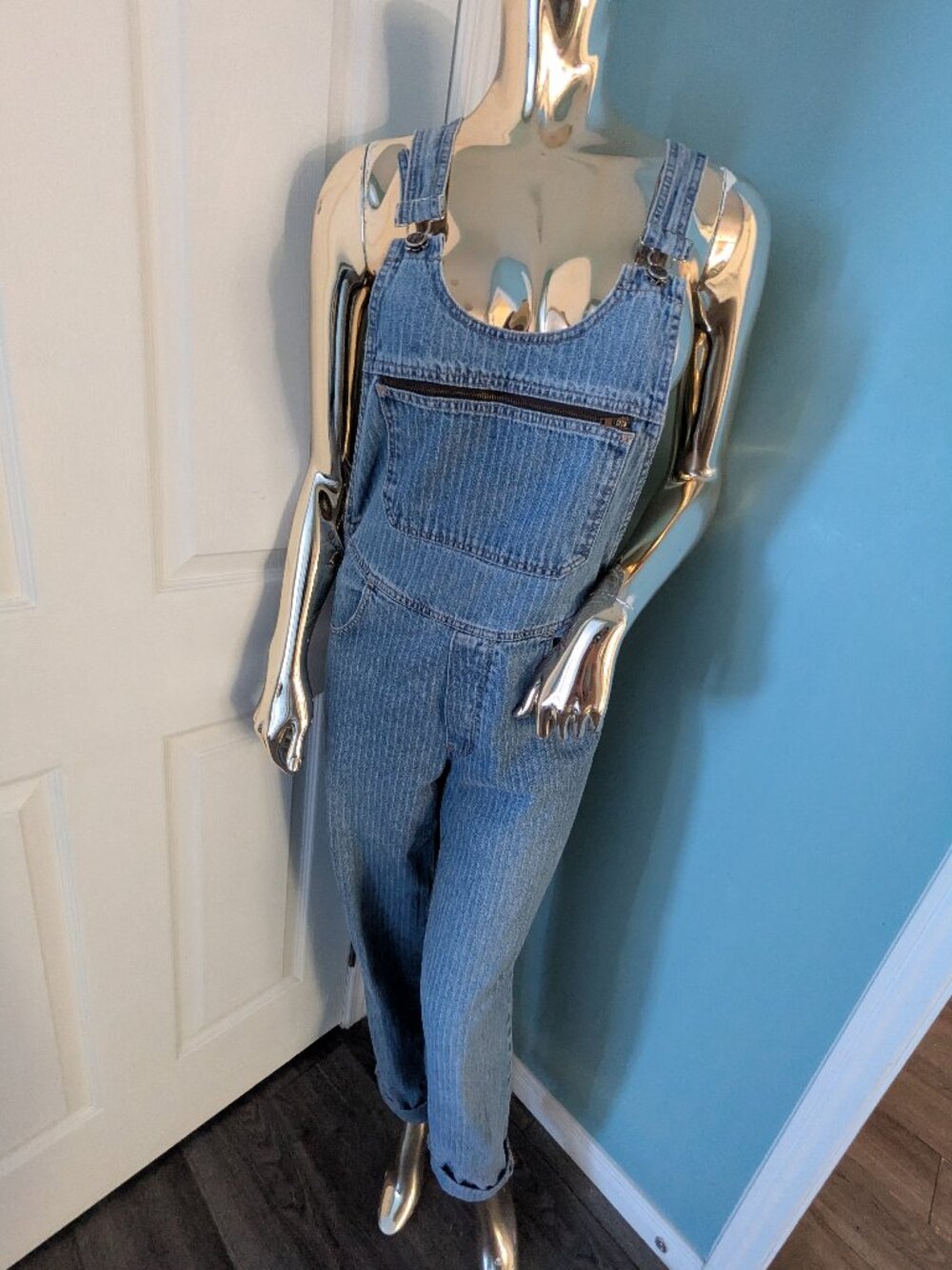 Vintage striped overall Manager